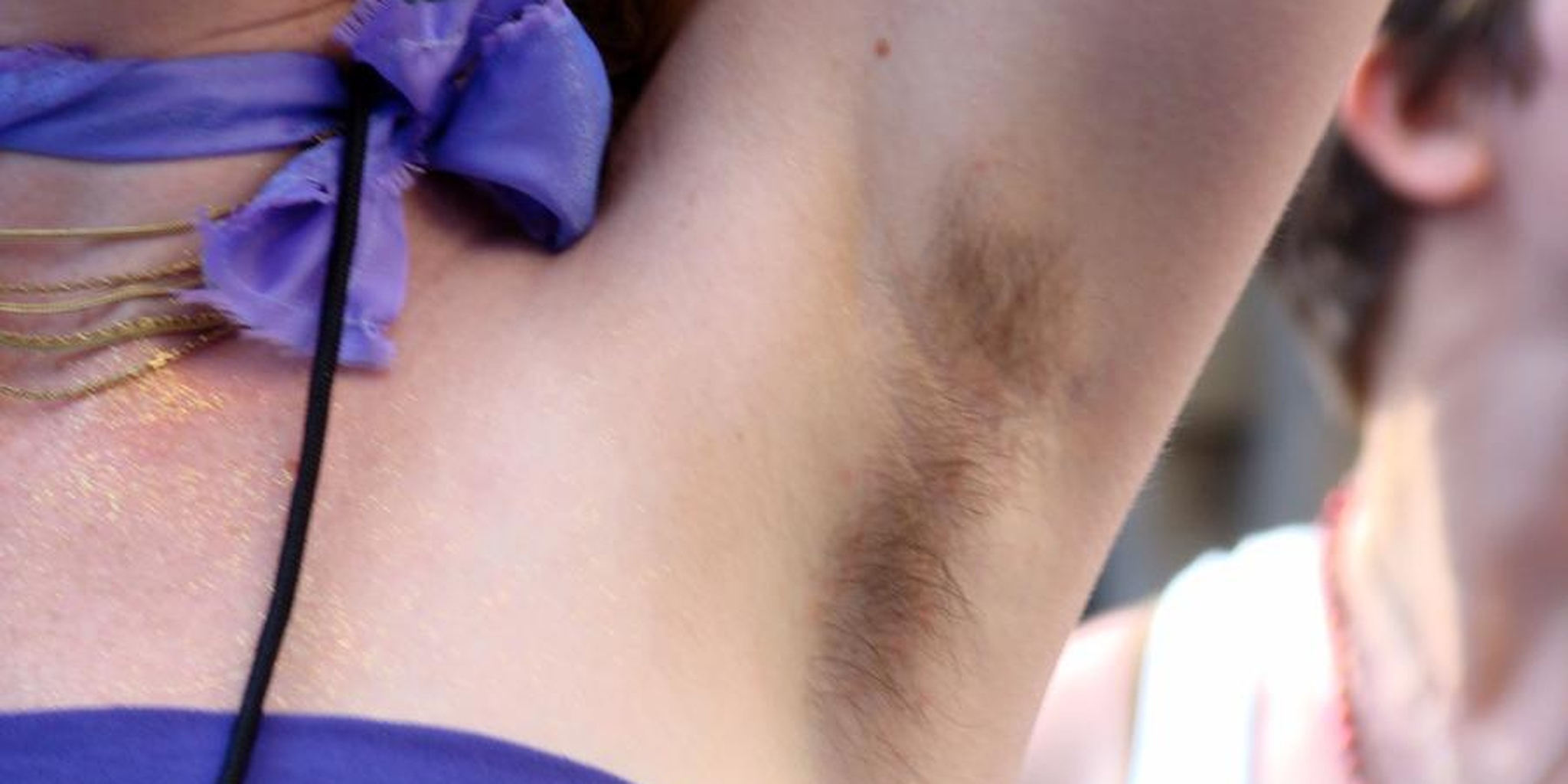 Girl Hairy Underarms Photo