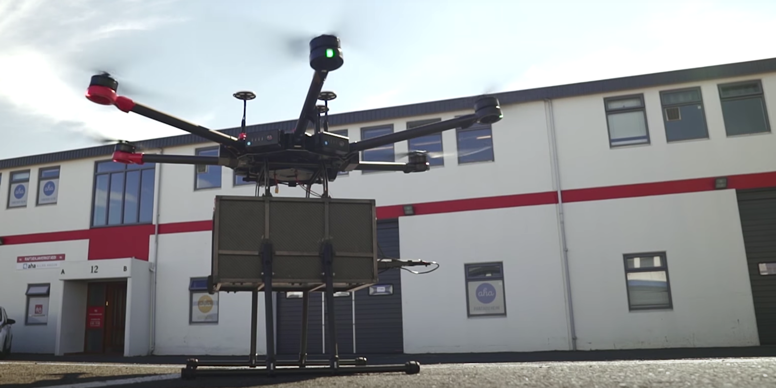 How Iceland is using Drones to Deliver Beer and Burgers
