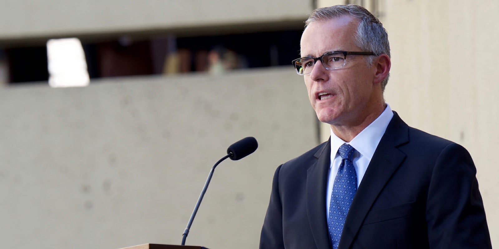 FBI Deputy Director Andrew McCabe, a frequent target of President Donald Trump's ire, is stepping down, according to numerous reports.