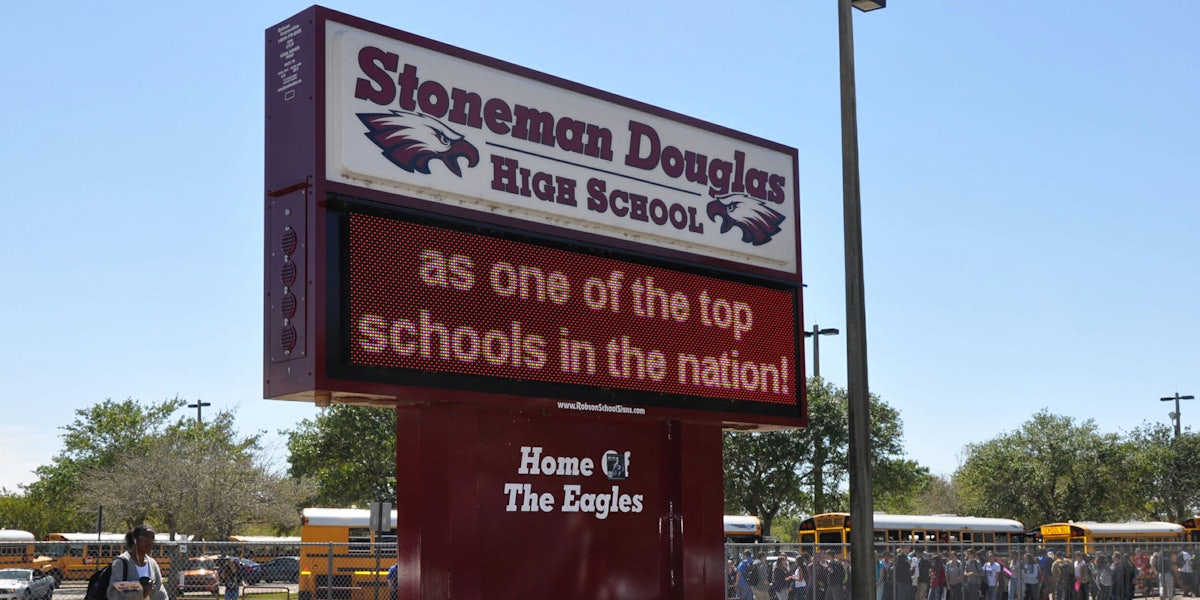 Stoneman Douglas High School in Florida