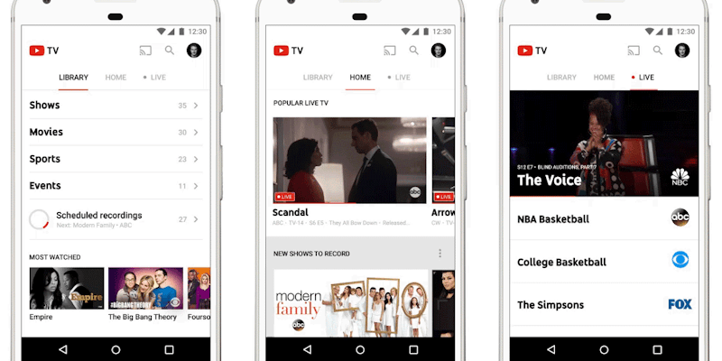 youtube tv launch video