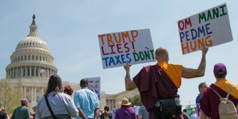 Tax Day protest