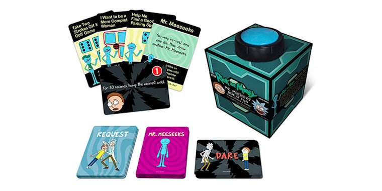 best board games : Rick and Morty Mr. Meeseeks box-o-fun