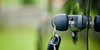 Key in Car Lock