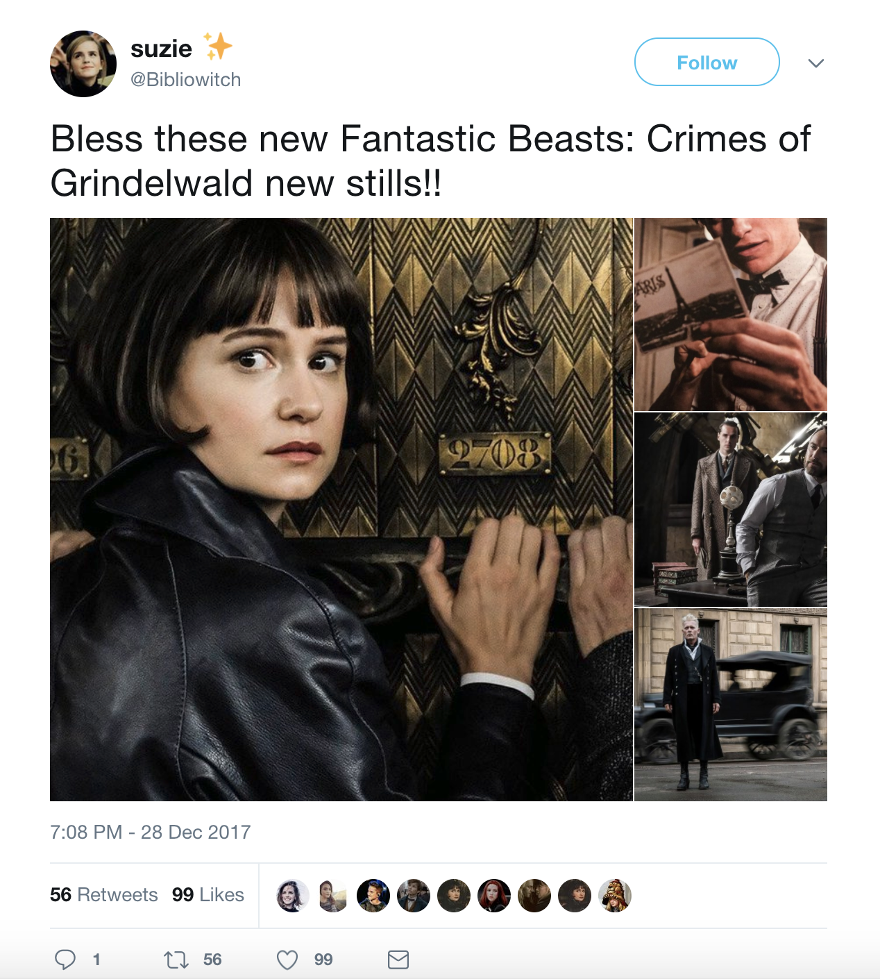 fantastic beasts 2 photos