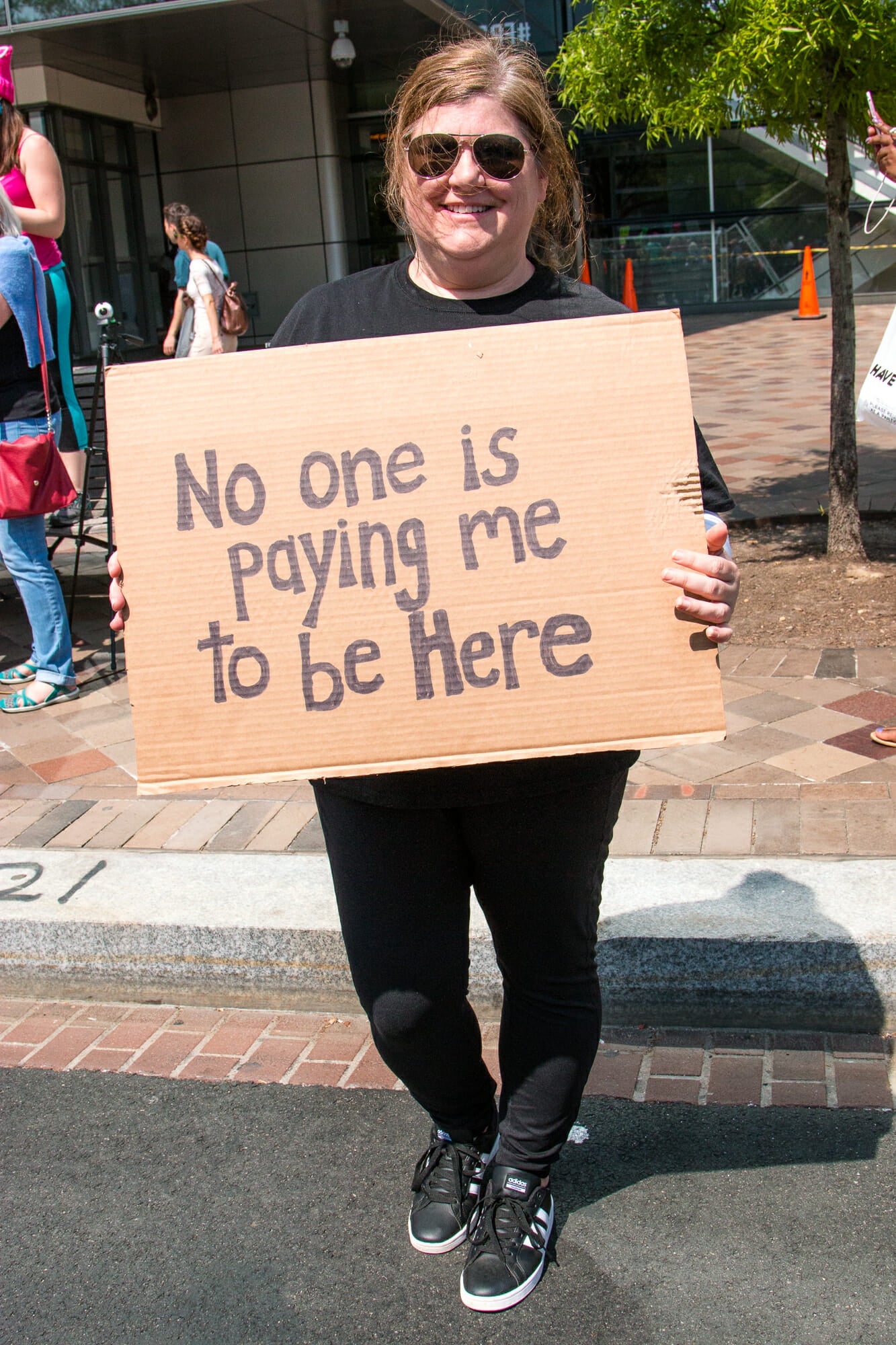 Trump tax day protest