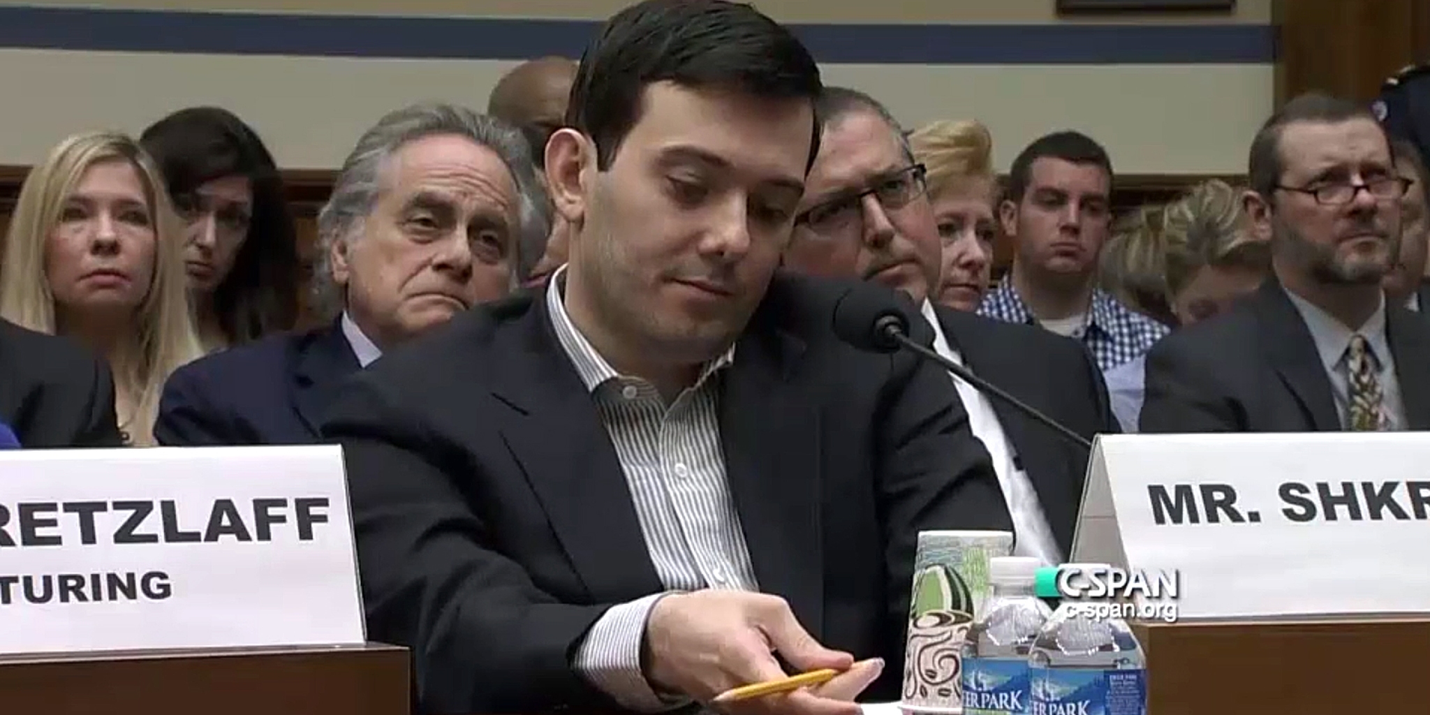 Controversial CEO Martin Shkreli Dodges Claims Of Drug Price-gouging At ...