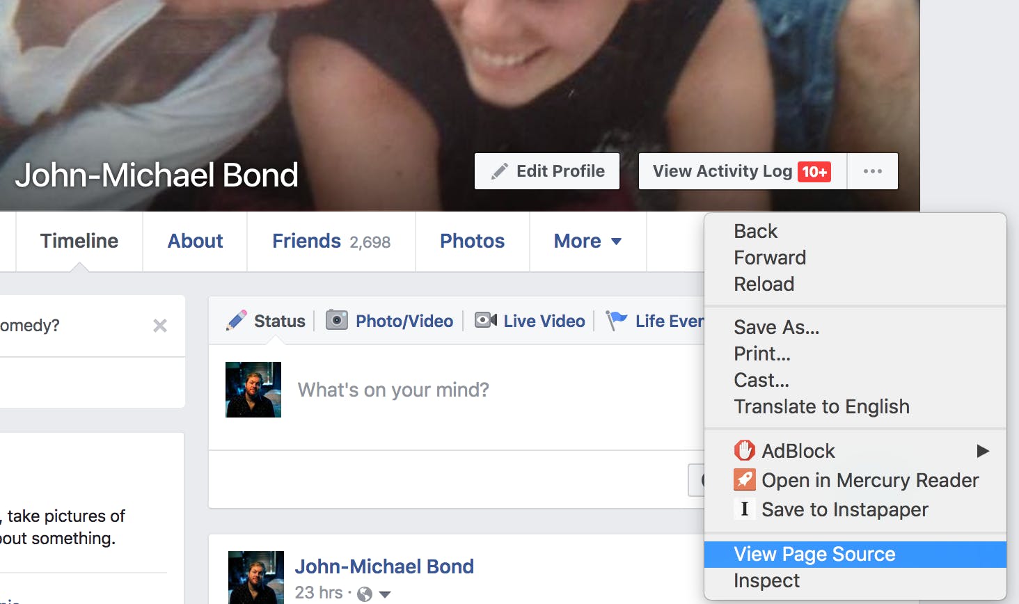 What to do when Facebook's homepage looks like gibberish?