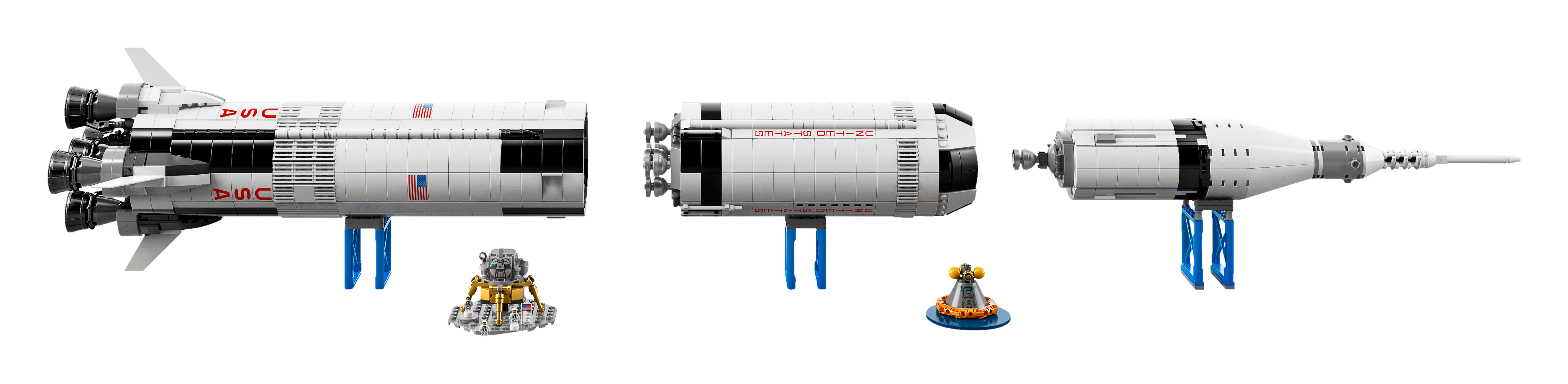 nasa apollo saturn v lego