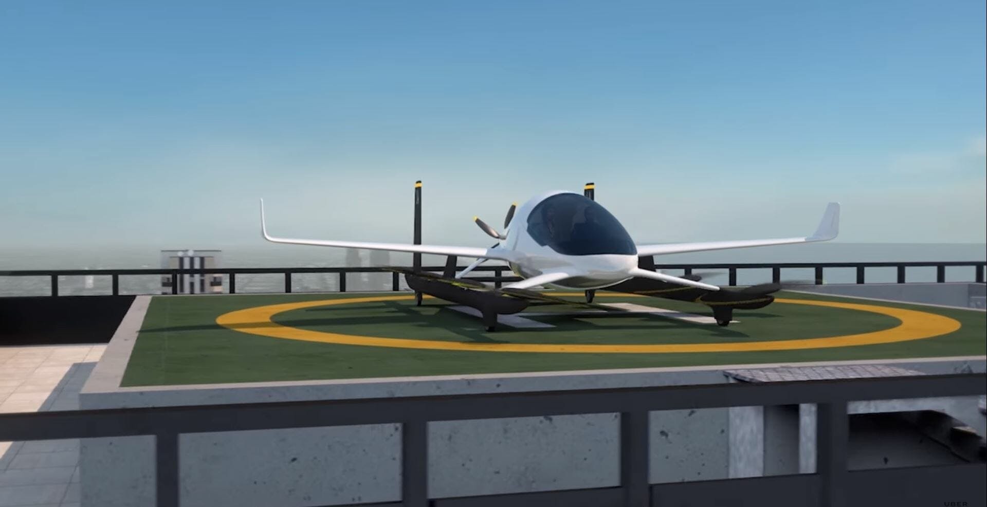 uber elevate flying taxi