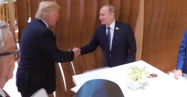 trump putin handshake