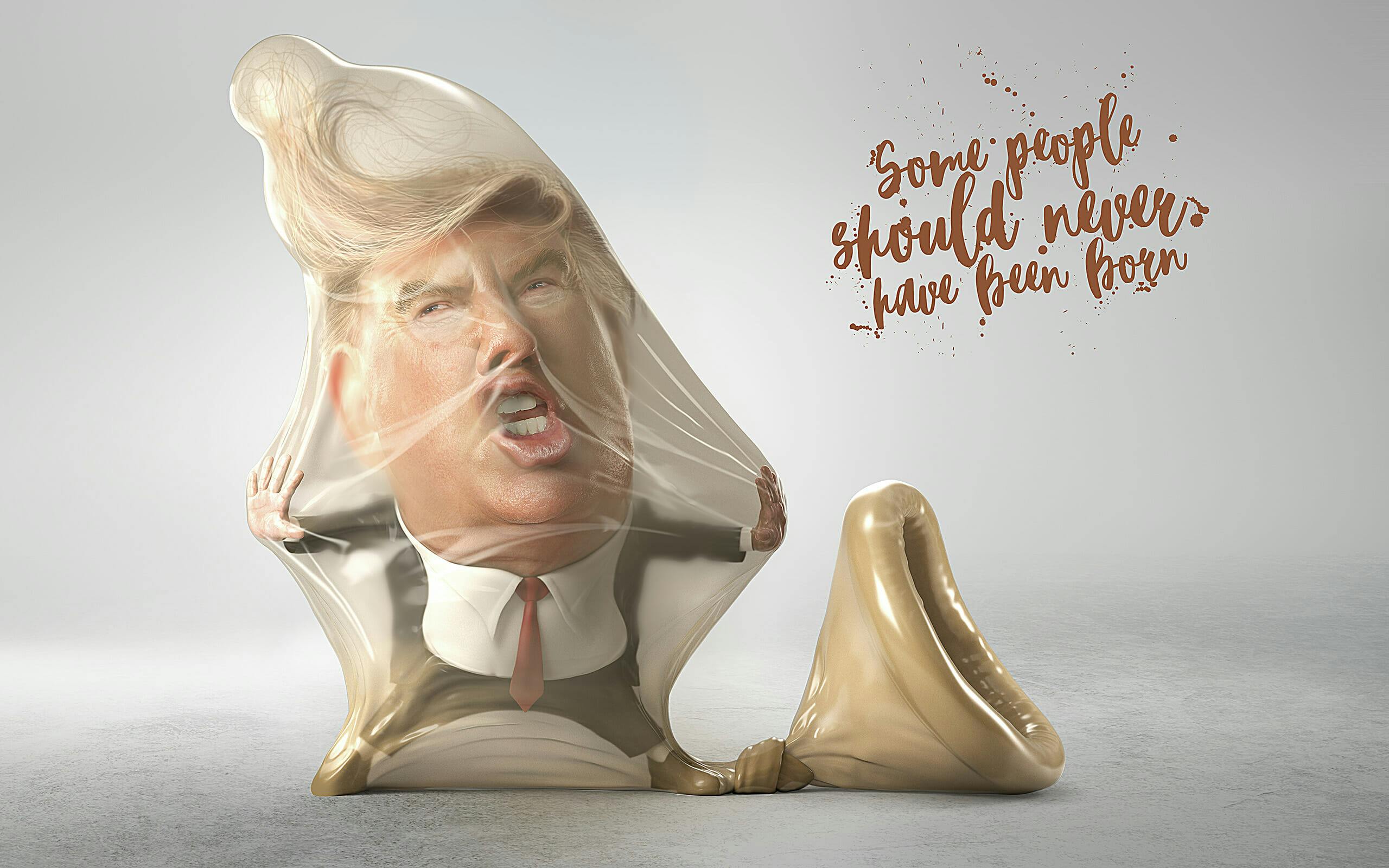 Trump condom ad