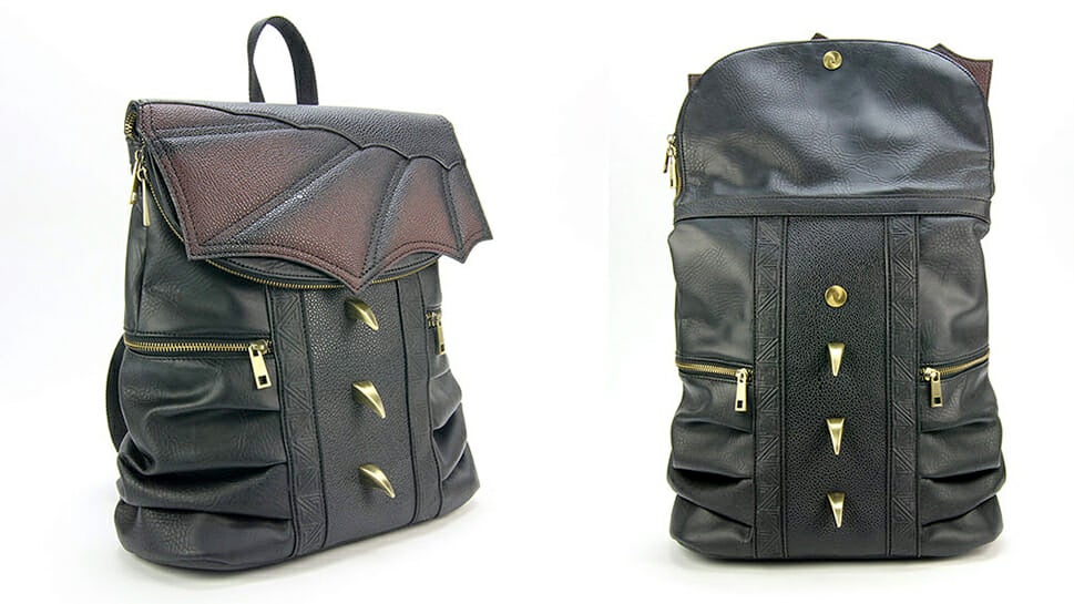 Command armies and carry snacks with the Mother of Dragons backpack