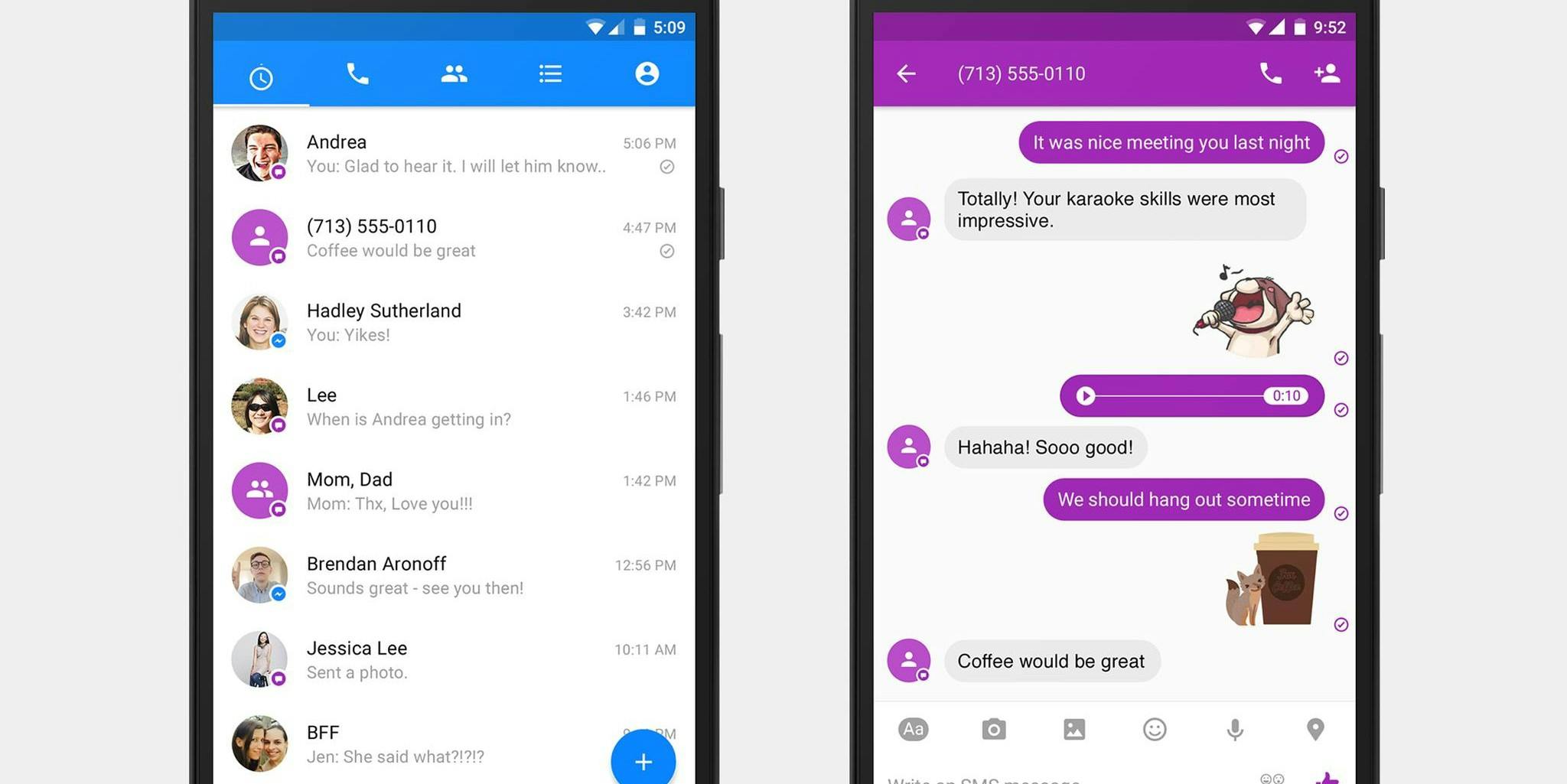 How to make Facebook Messenger your default texting app