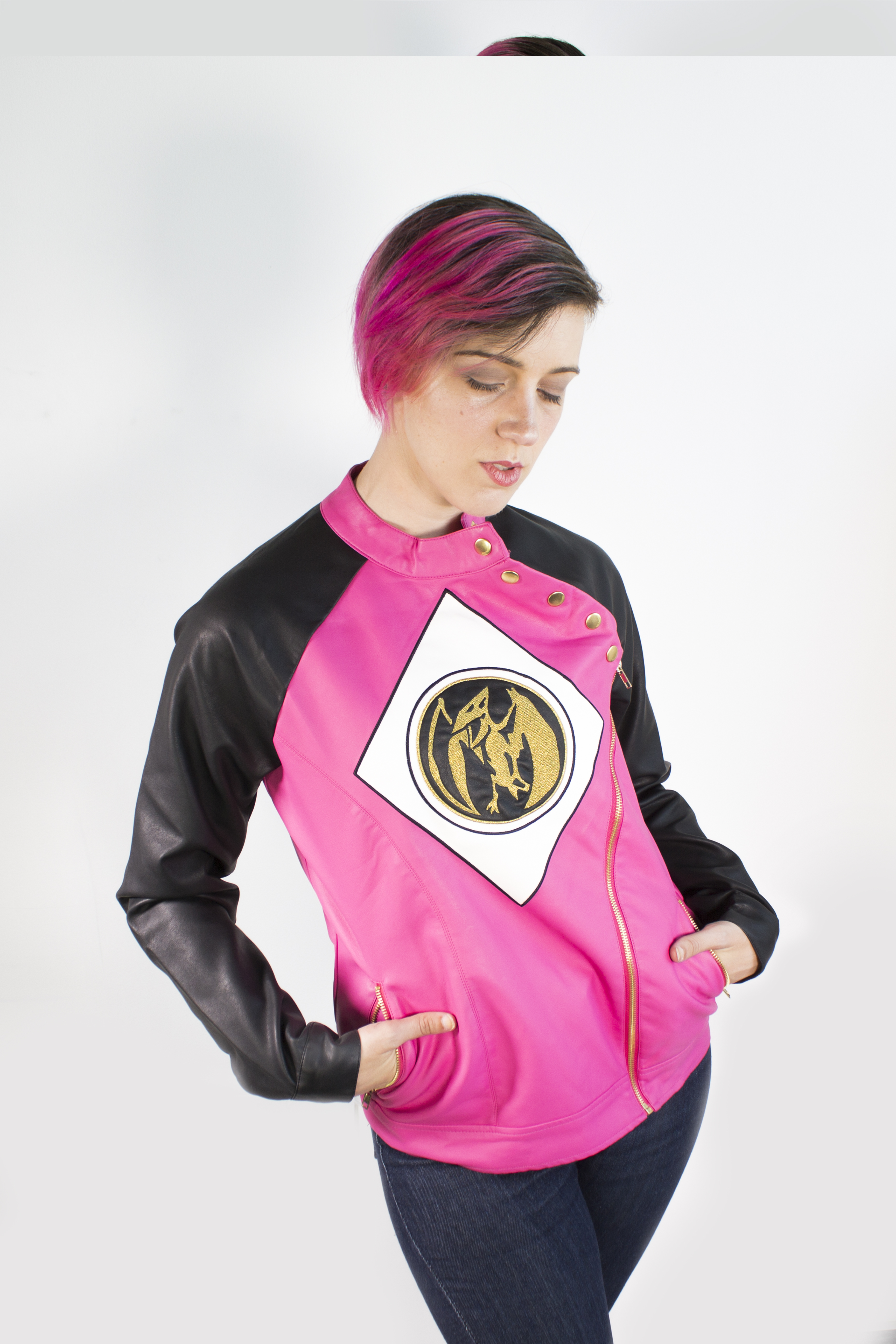 Pink on sale ranger hoodie