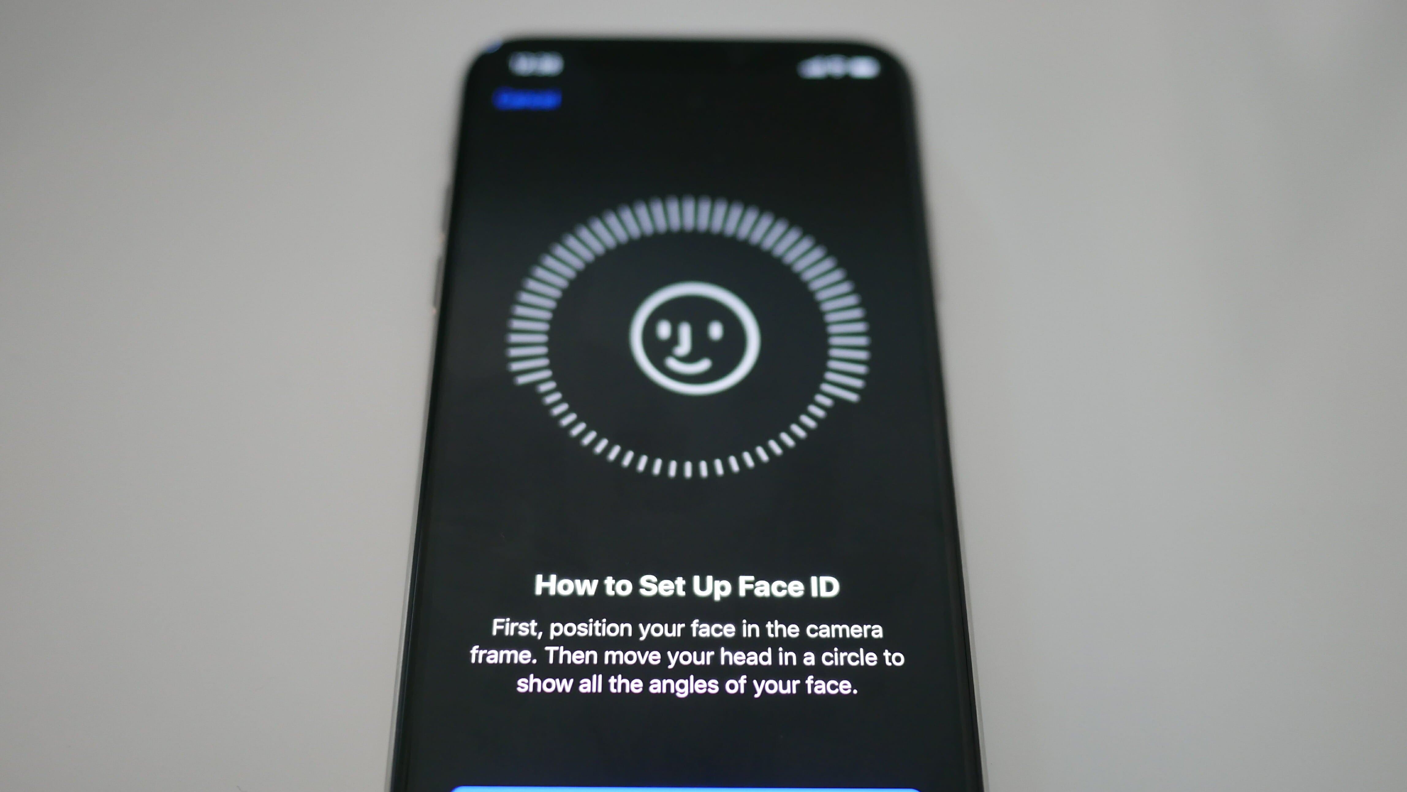 iphone x face id