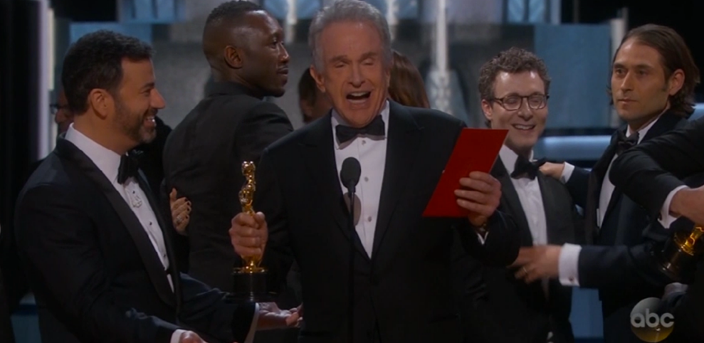 'Moonlight' Wins Best Picture... After 'La La Land'