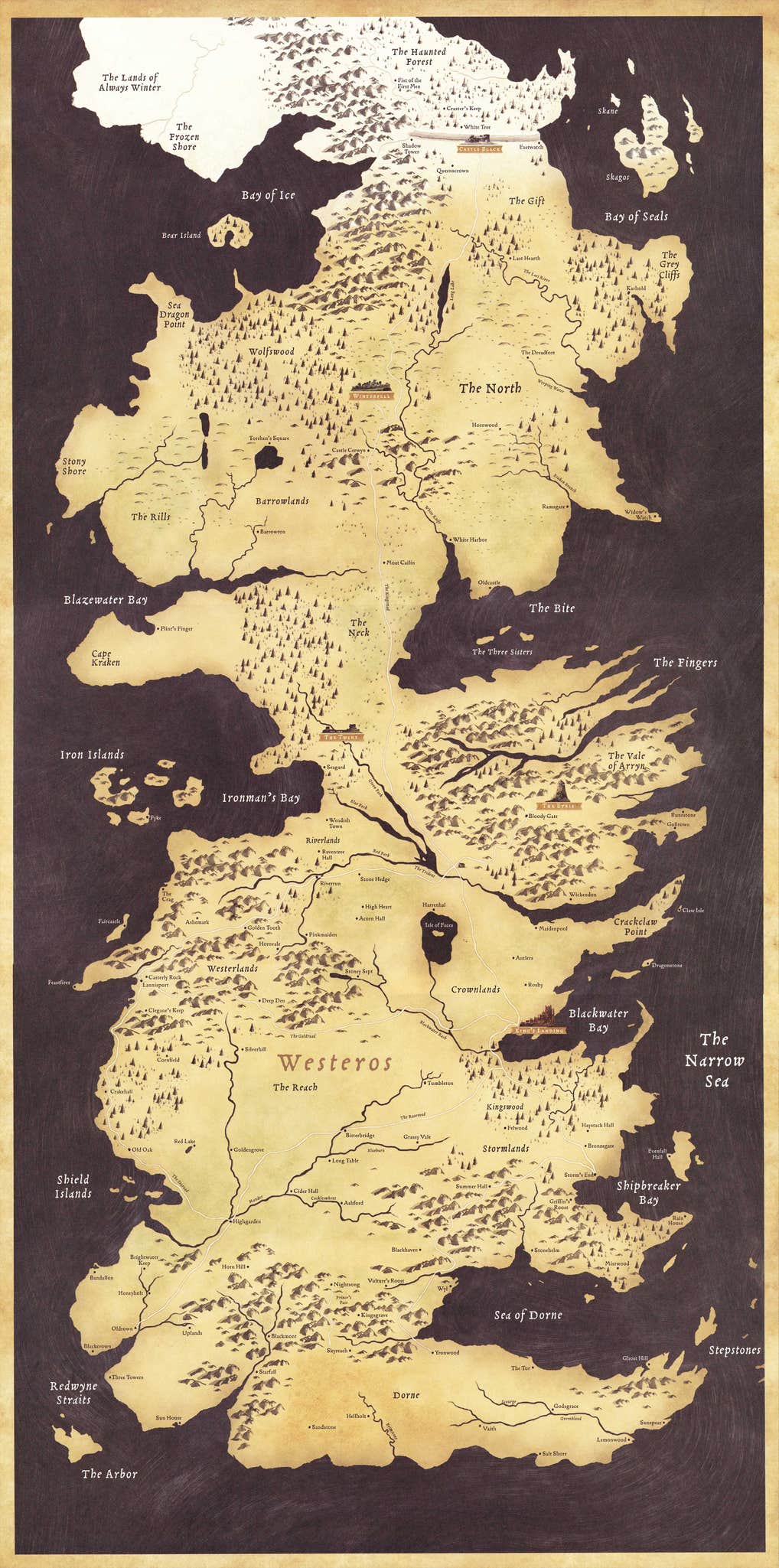 'Game of Thrones' fans turn Westeros map into incredible coffee table