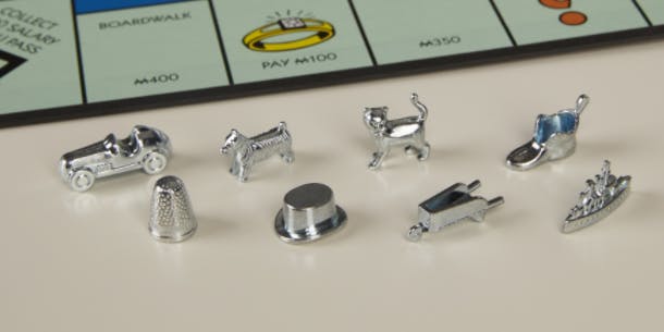 Monopoly pieces