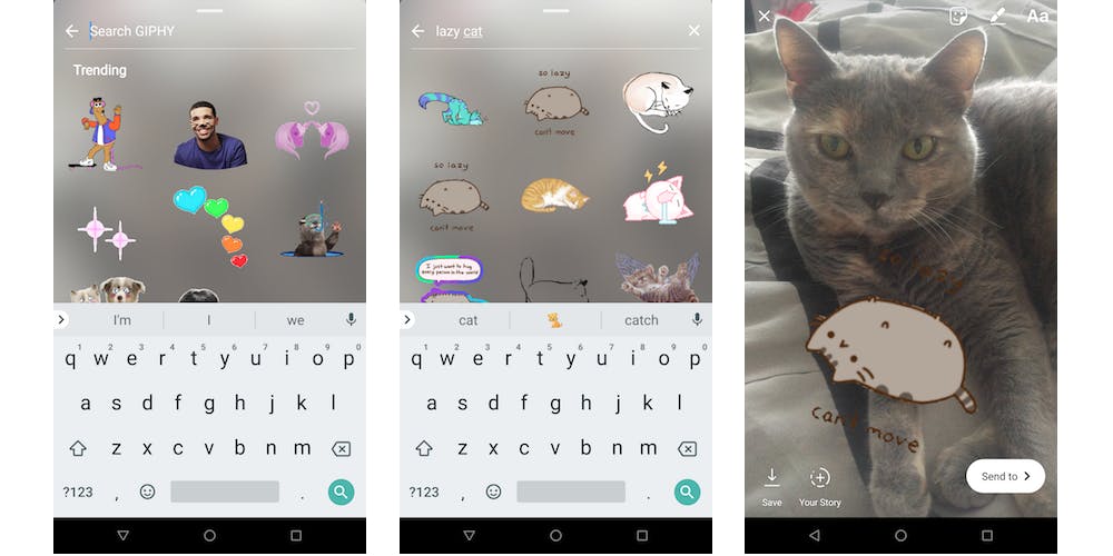How to add GIF stickers to Instagram Stories