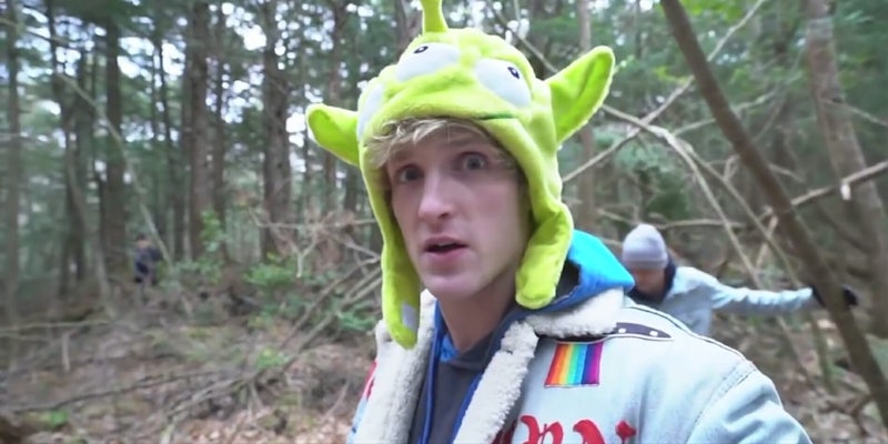 Backlash emerged in early 2018 against Logan Paul's insensitive video depicting a man's suicide in Aokigahara.