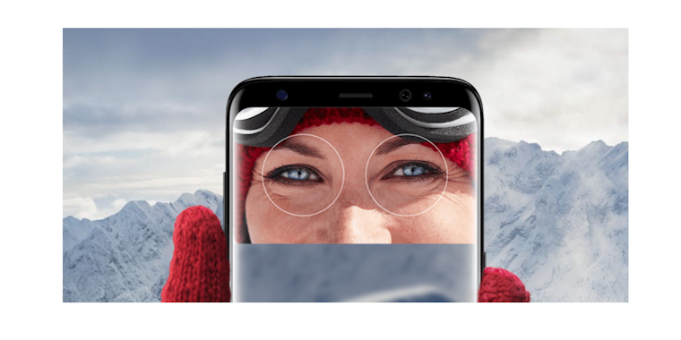 Samsung Galaxy S8 Iris Scan