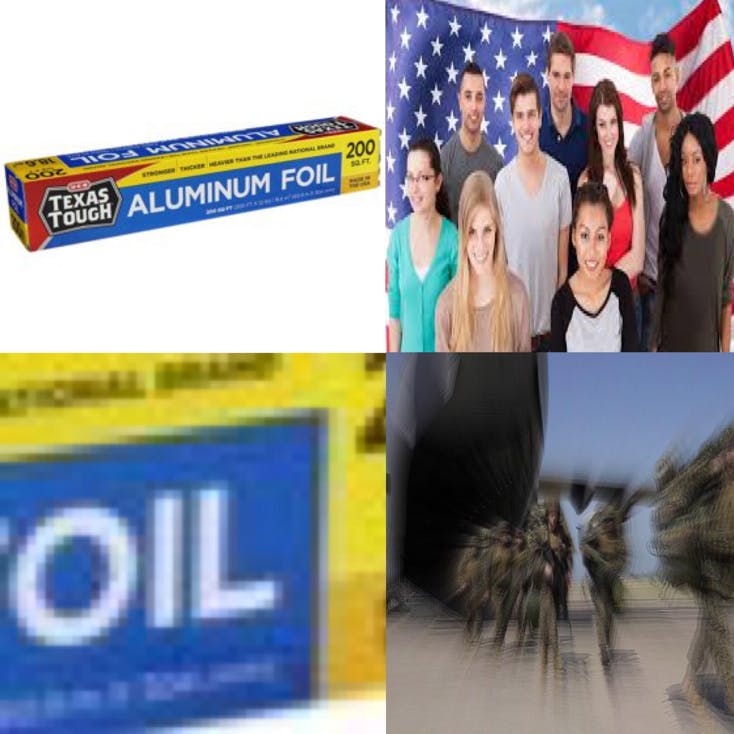 aluminum foil oil meme