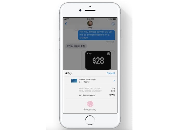 Apple Pay in Messages