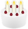 snapchat emojis: birthday cake emoji