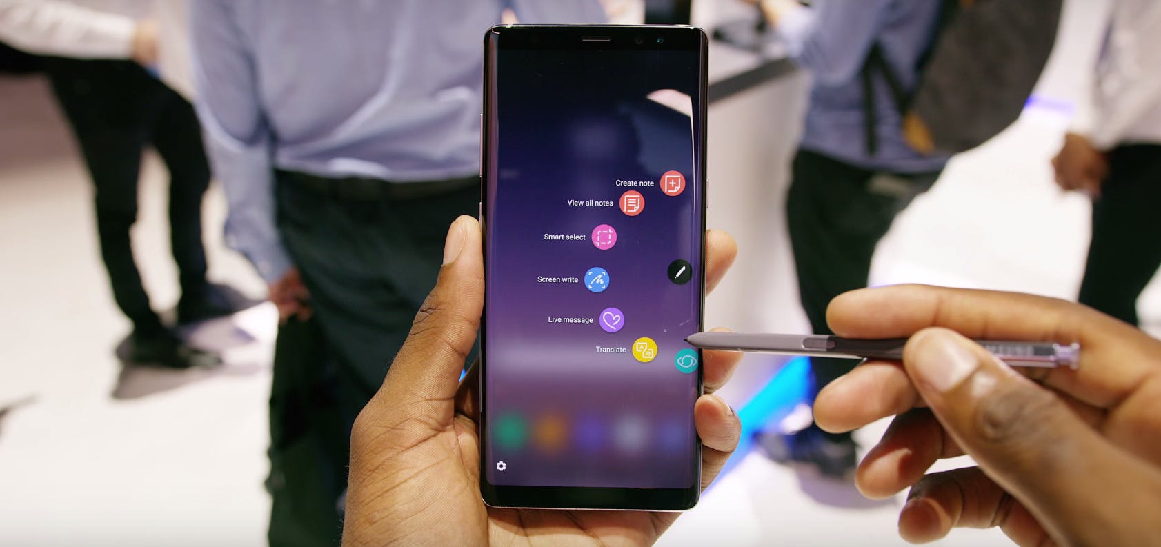 samsung galaxy note 8 s pen