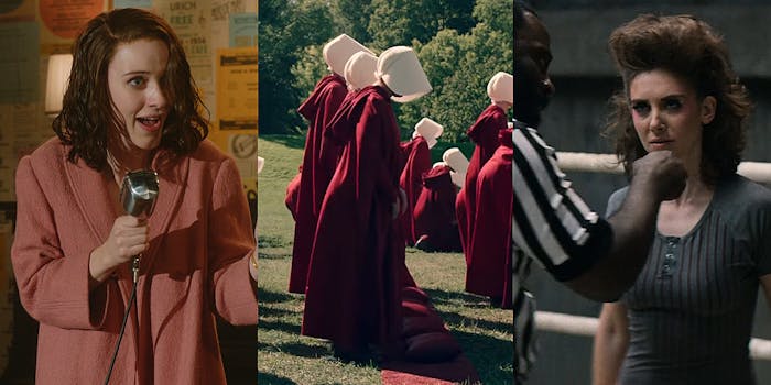 The Marvelous Mrs. Maisel, A Handmaid's Tale, and GLOW