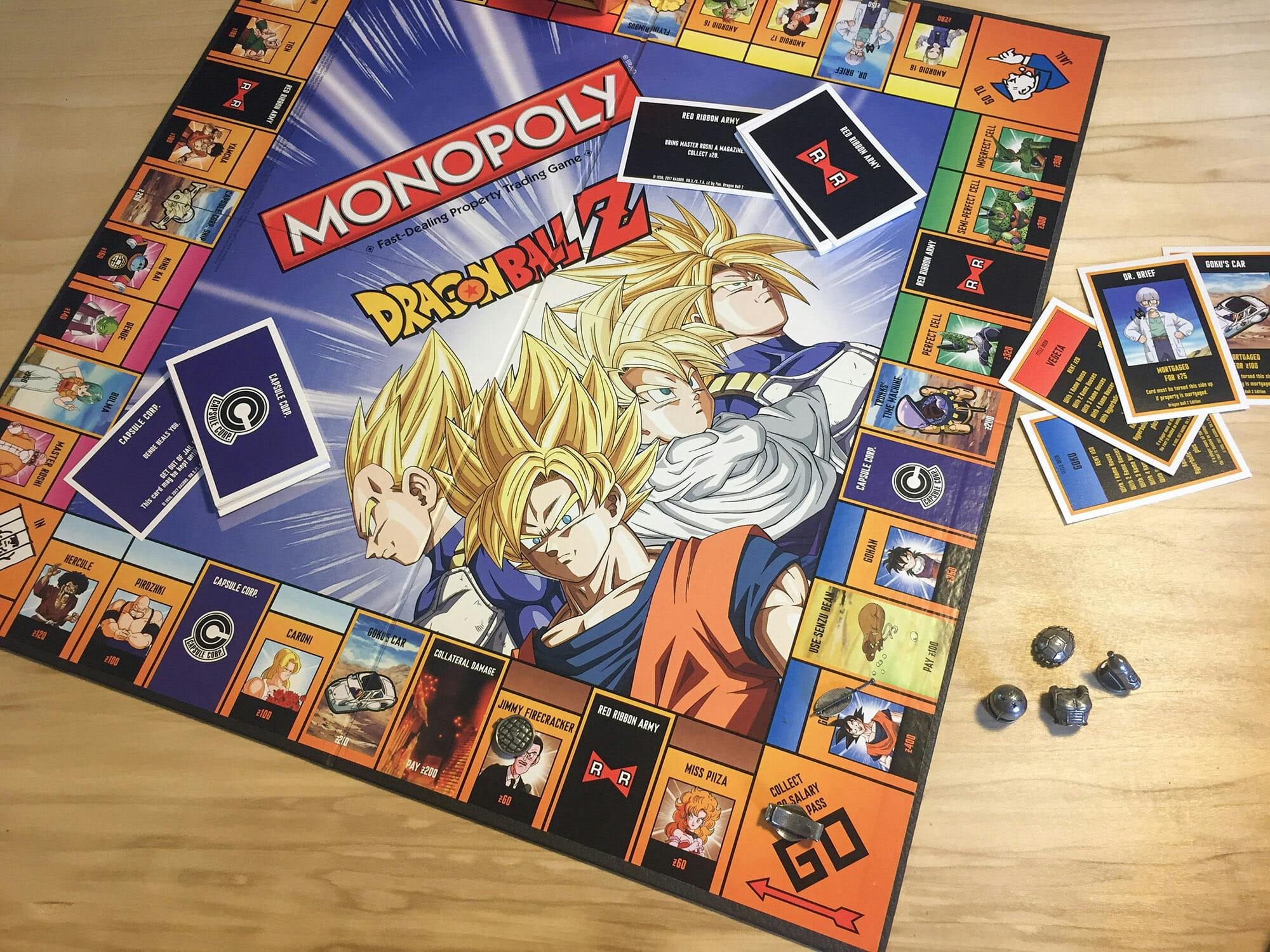 dragon ball monopoly