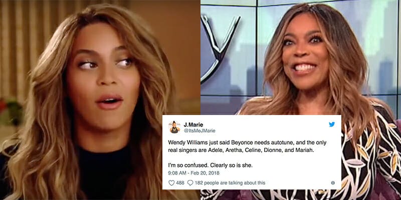 Twitter Slams Wendy Williams for Saying Beyoncé 'Needs Auto-Tune'