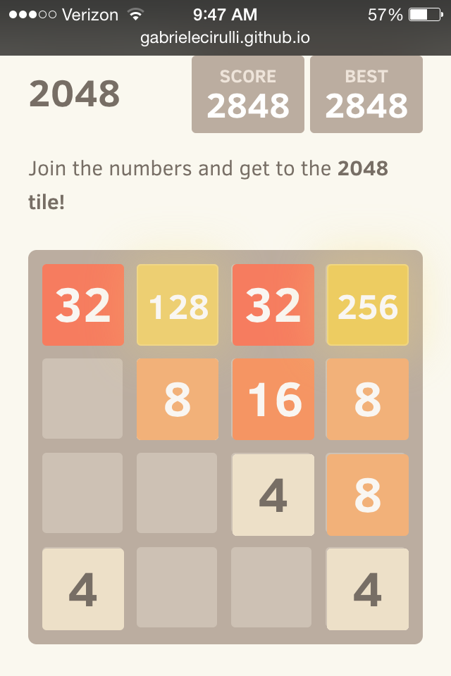 tips for winning 2048