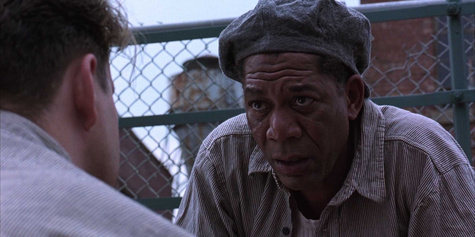 best 90s movies on netflix : Morgan Freeman in The Shawshank Redemption