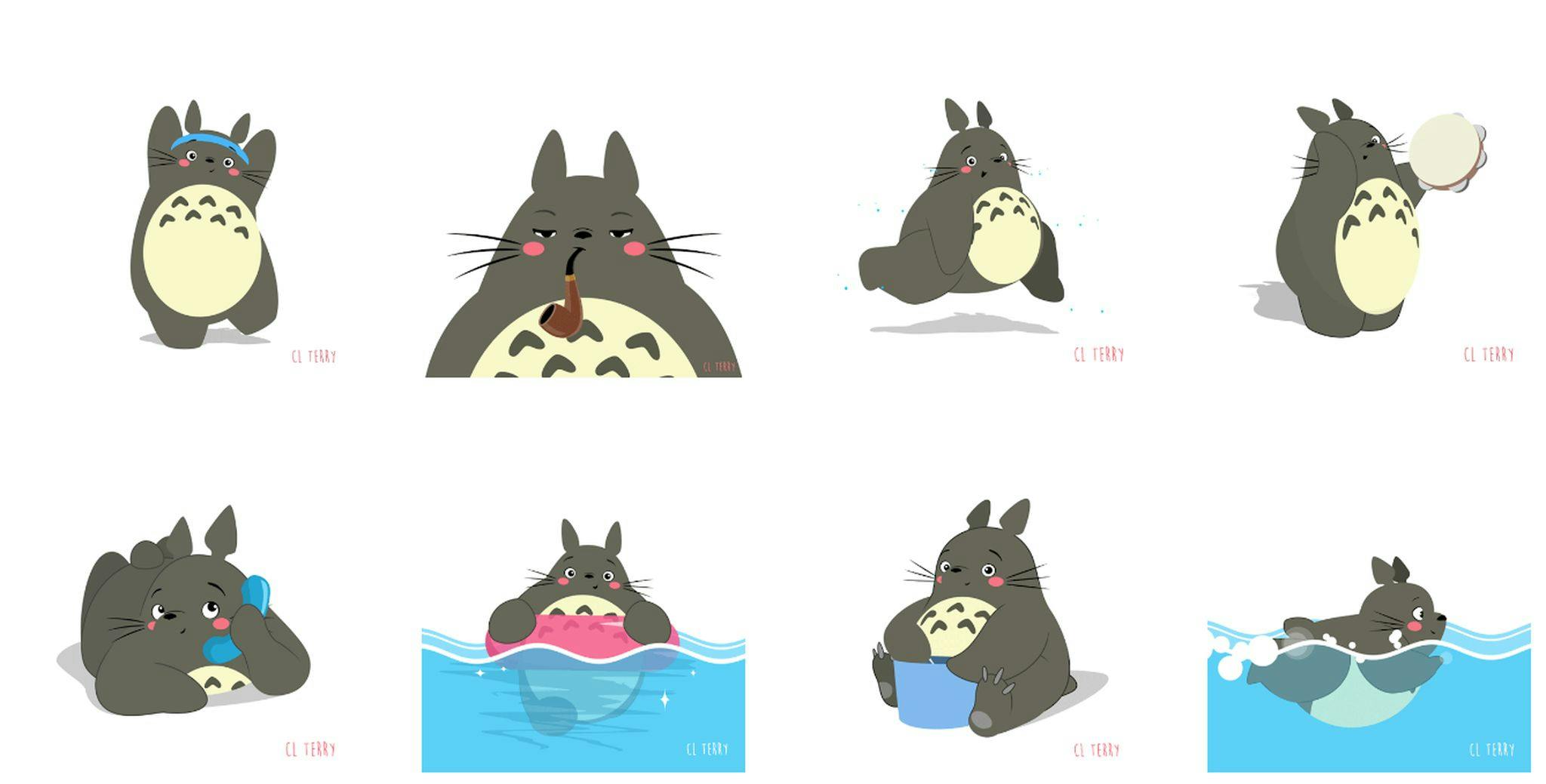 These big, squishy Totoro GIFs will improve your life