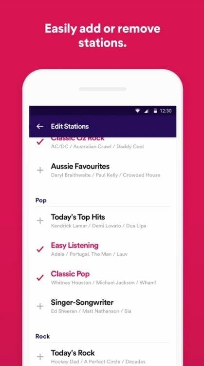 spotify stations app