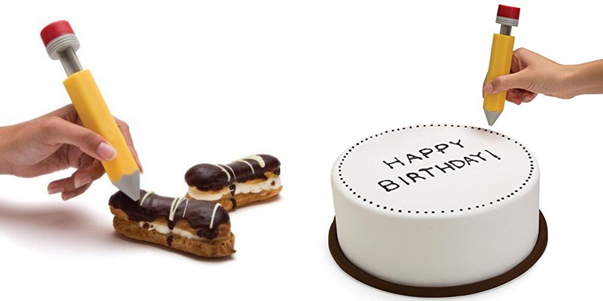 This icing decorating tool makes personalizing your favorite baked