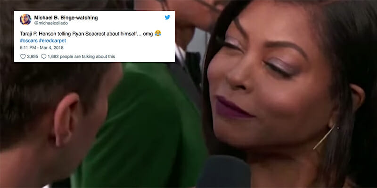 Taraji P. Henson subtly snubbed Ryan Seacrest on the Oscars red carpet following details of sexual assault accusations against him.