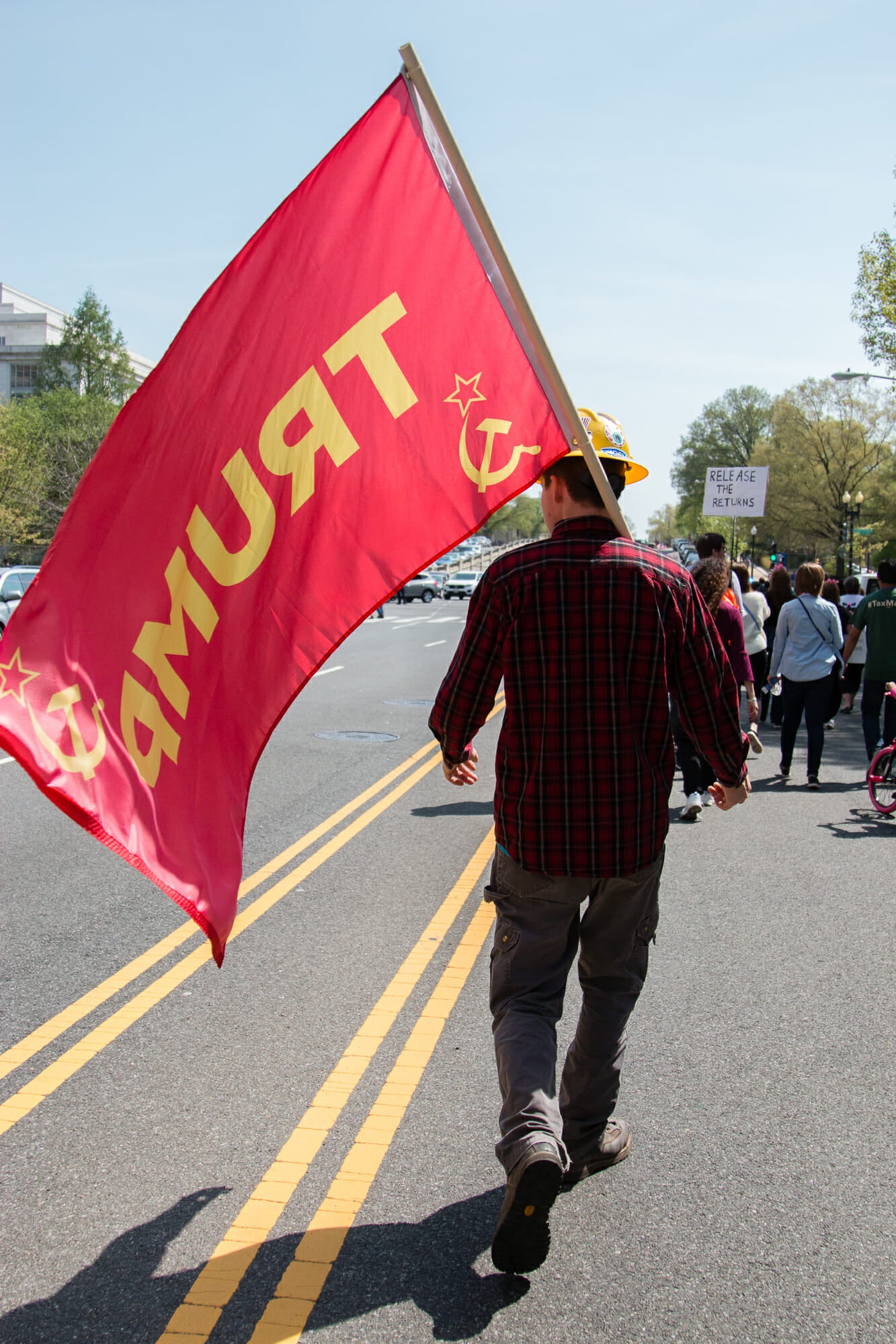 Tax Day protest against Trump