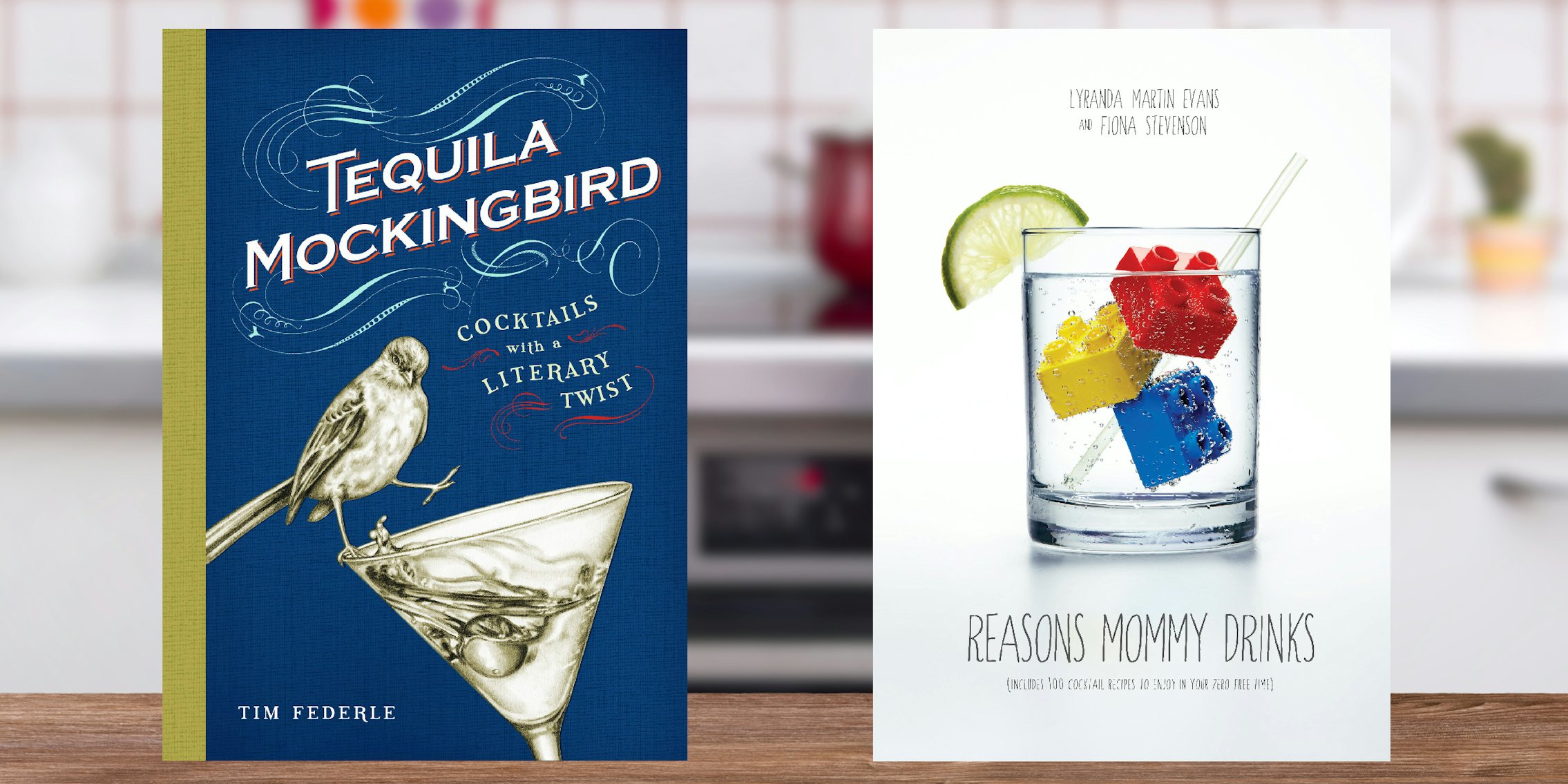 'Tequila Mockingbird' and 'Reasons Mommy Drinks' cocktail cookbooks