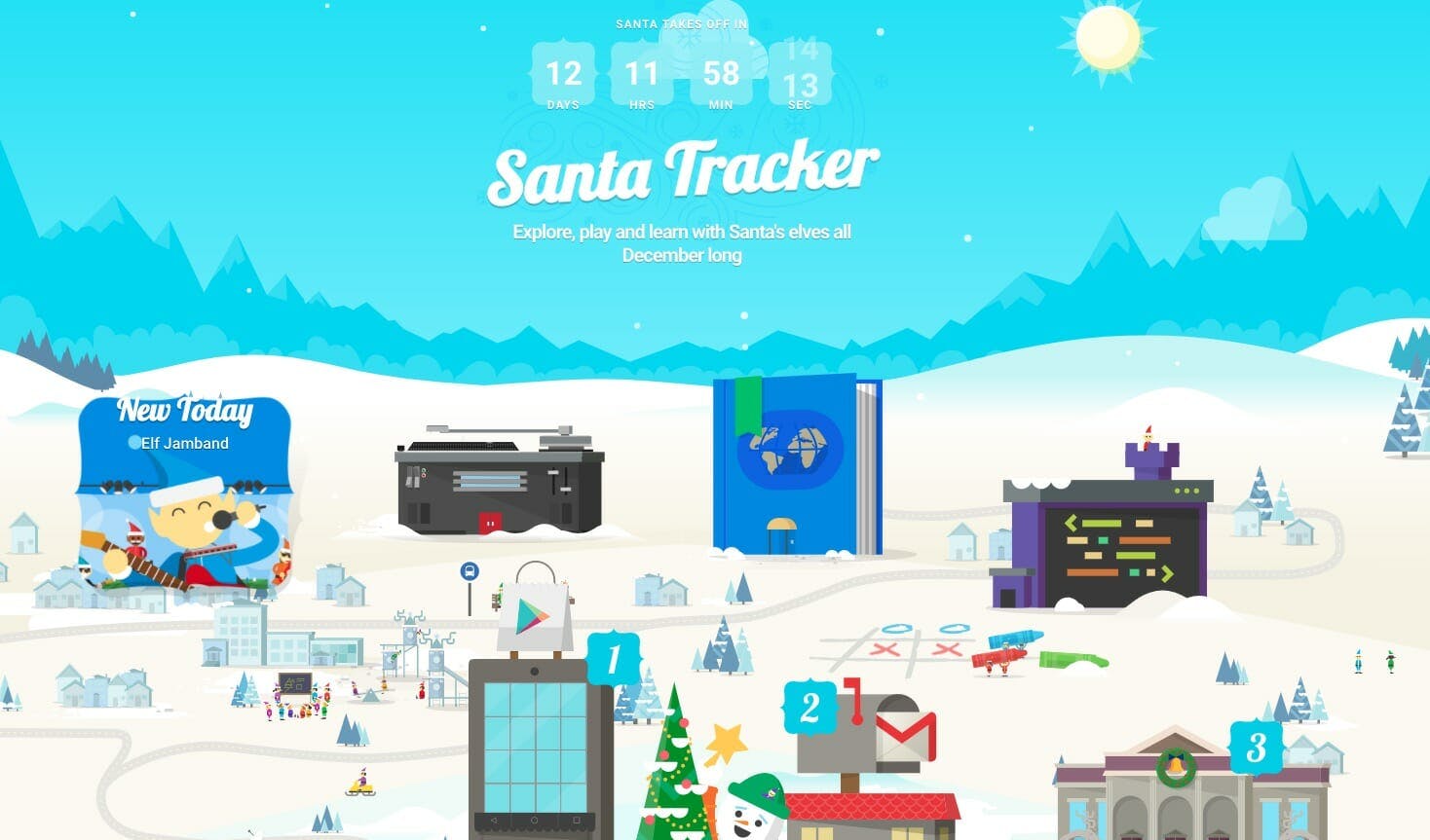 santa tracker 2017