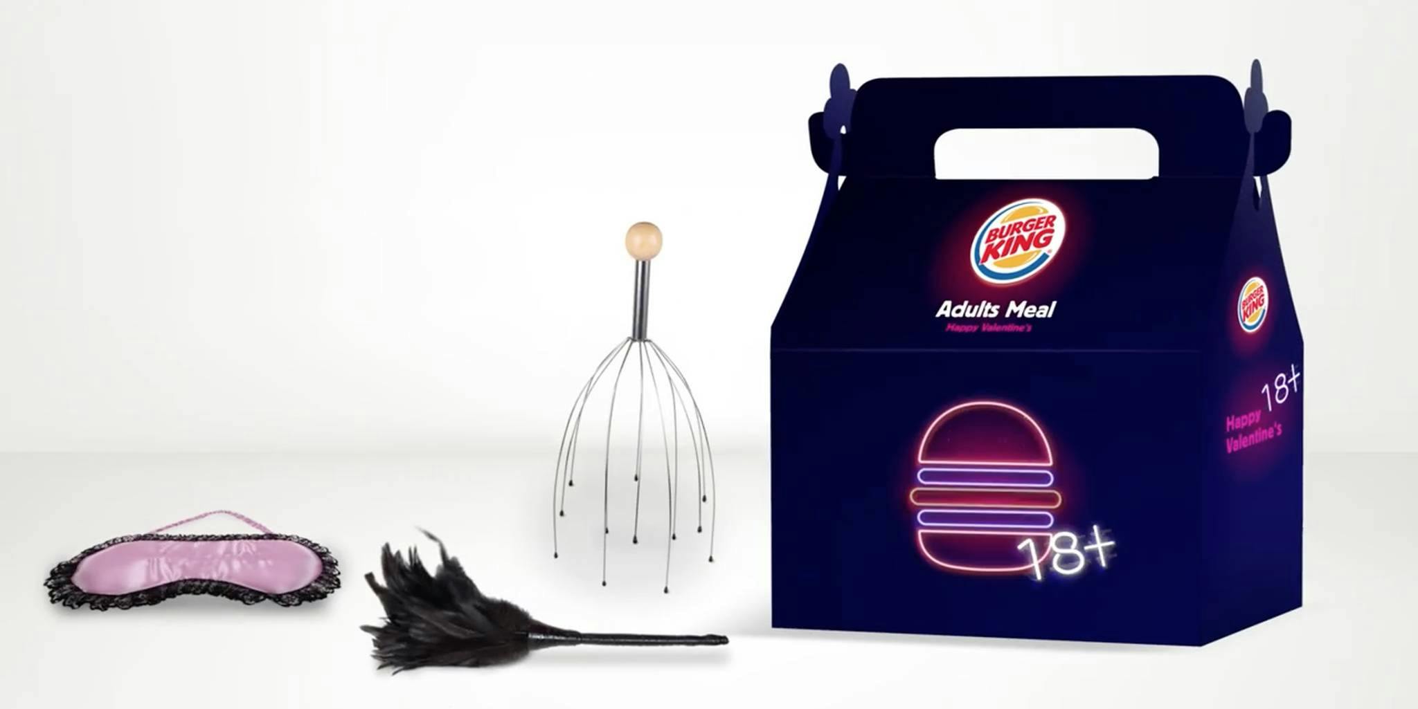 Burger King Spices Up Valentines Day With Sexy Toy And Adult Meal