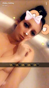 sexy Snapchat girls: Aiden Ashley snapchat