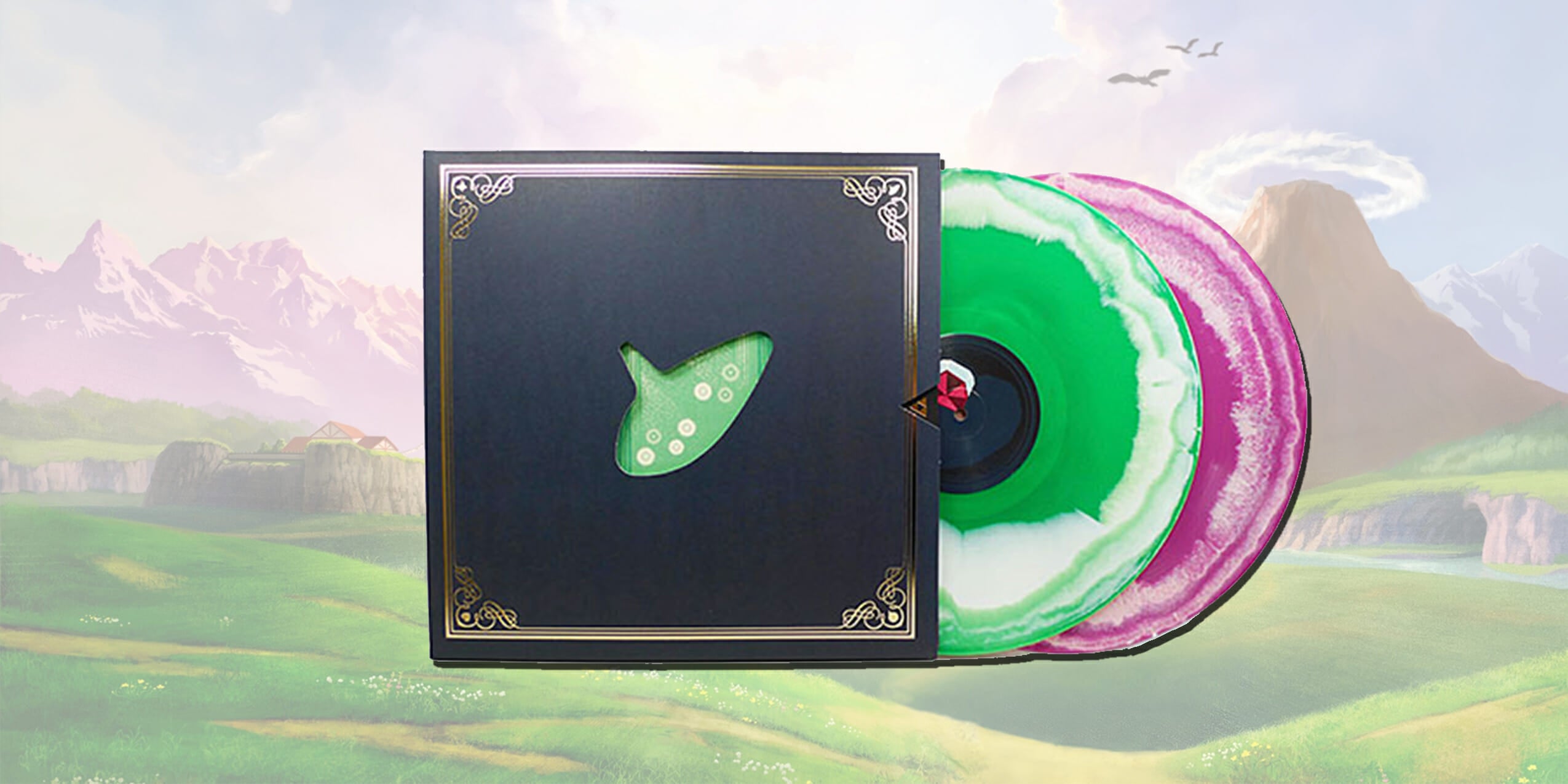 Spin some seriously magical tunes with the Zelda Ocarina of Time vinyl