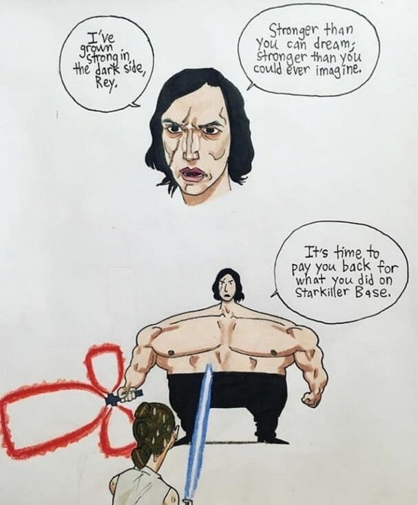 ben swolo kylo ren comic