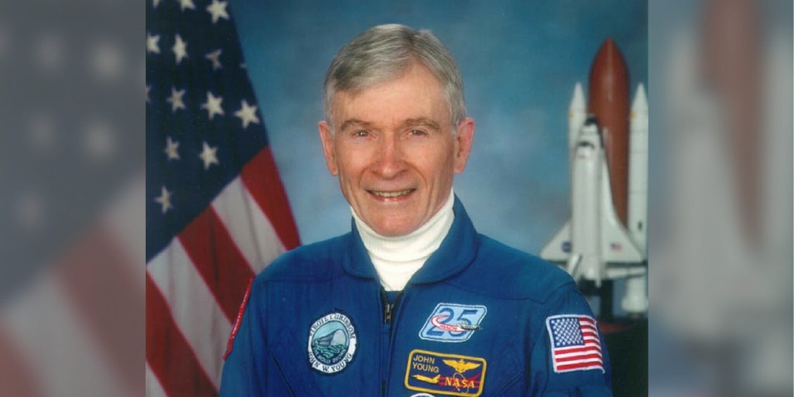 Astronaut John Young who has died at 86.