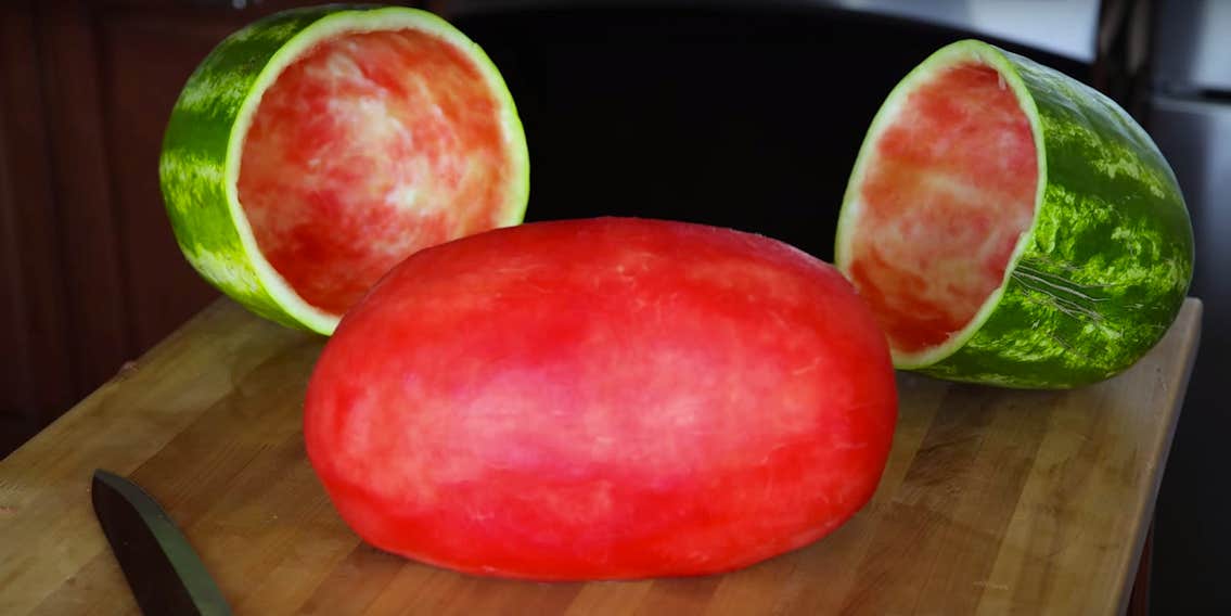 Former NASA engineer shows you a better way to cut up a watermelon
