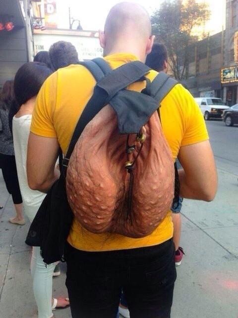 Testicle backpack outlet