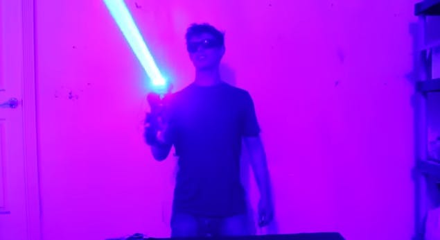 Man builds a laser shotgun 'because it wasn't illegal for me to build ...